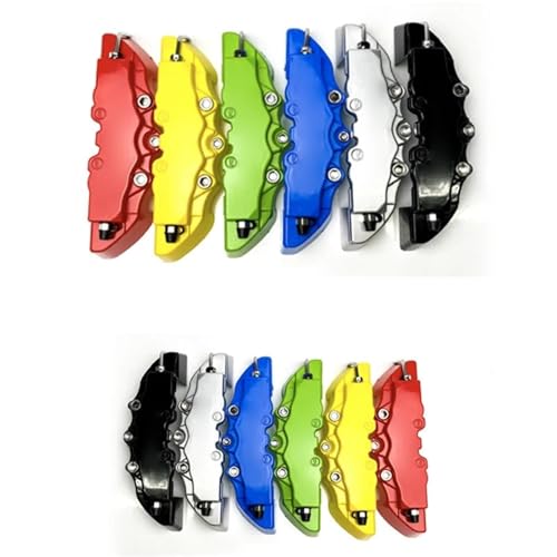 Cubre pinzas de freno de coche en 3D ABS color negro tamaño S para Dodge y Lexus