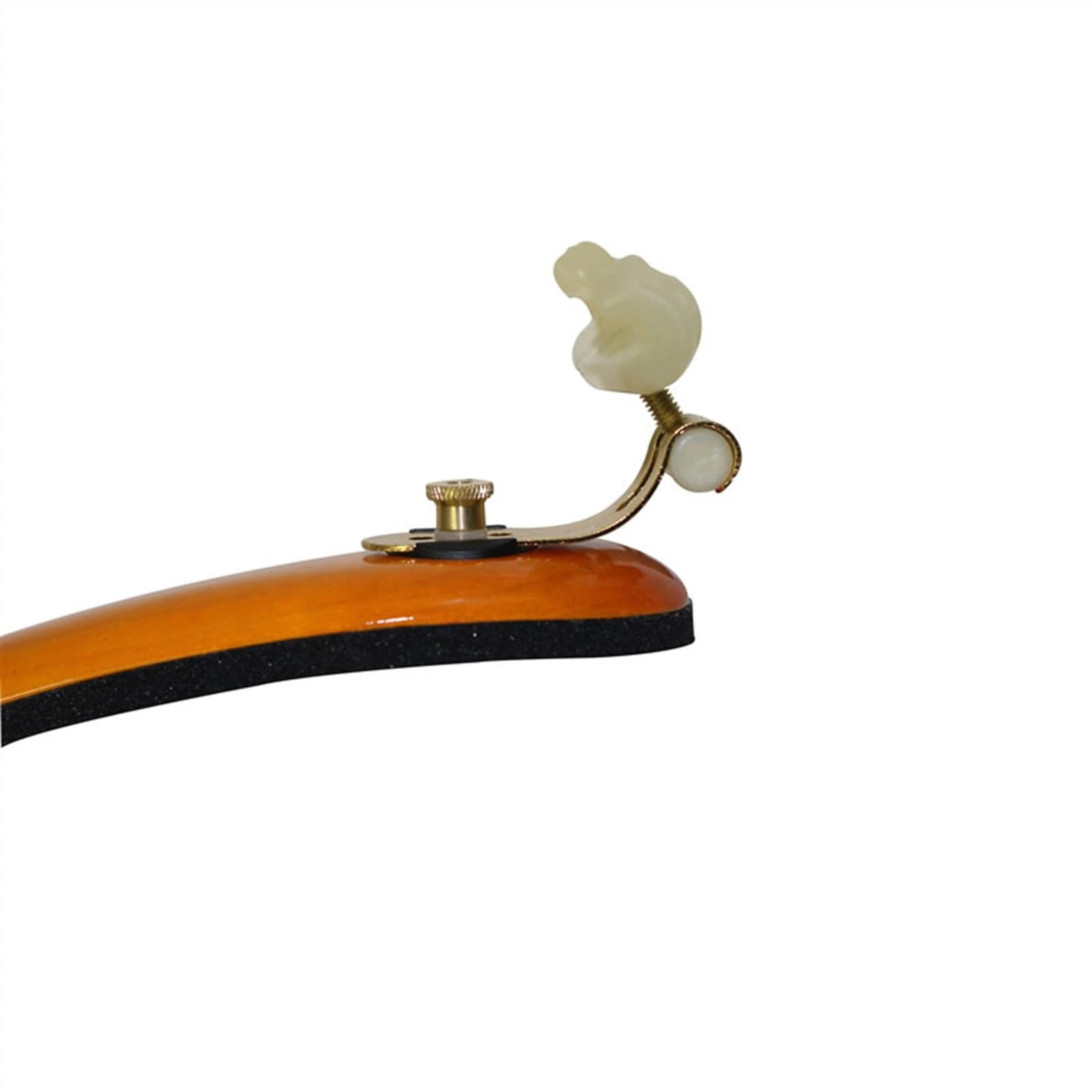 Pieza de Repuesto de violín Almohadilla De Hombro Ajustable En Altura para Violín De Arce para Violín 3/4 4/4 con Caja