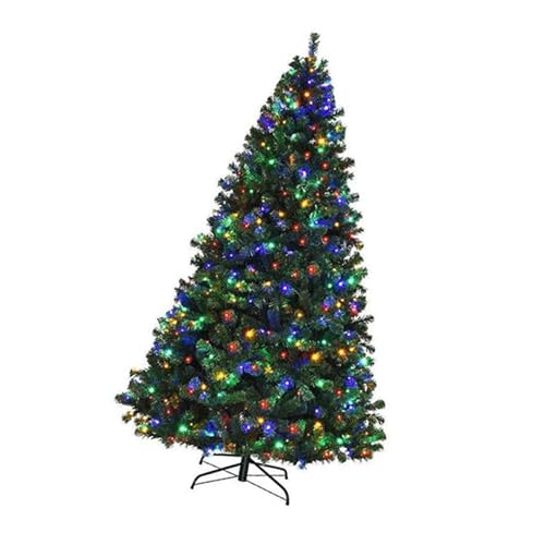 Sapin de Noël pré-éclairé gain de place 6 pieds en PVC robuste