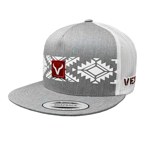 Image of Vexil American Rancher Adjustable Snapback Western Lifestyle Rodeo Southwest Inspired Meshback Hat