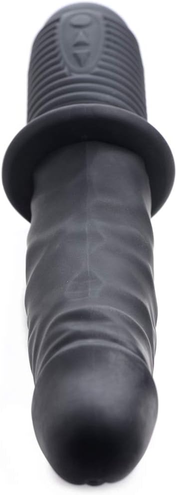 Power Pounder Vibrating and Thrusting Silicone Dildo