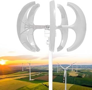 High Efficiency Vertical Wind Turbine Generator Kit with Controller for Hybrid Wind Solar Power System, 3 Phase AC Permanent Magnet, Ideal for Renewable Energy Solutions