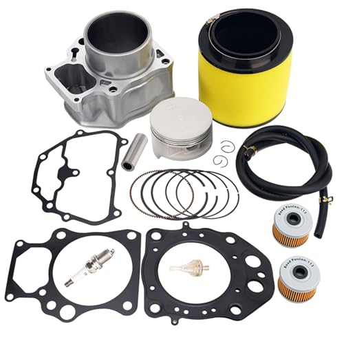 Kit haut moteur TRX420 culasse cylindre piston joints pour réparation quad Rancher 420