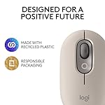 Logitech POP Mouse, Wireless Mouse with Customizable Emojis, SilentTouch Technology, Precision/Speed Scroll, Compact Design, Bluetooth, Multi-Device, OS Compatible - Mist - Image 5