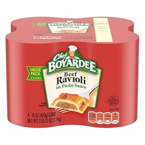 Chef Boyardee Beef Ravioli, 15 oz, ...