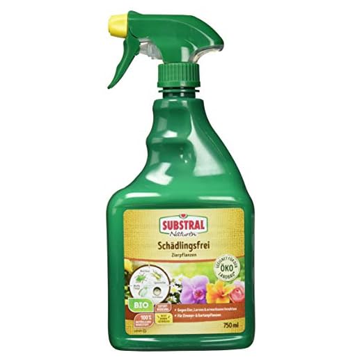 Substral Naturen Schädlingsfrei Zierpflanzen, natürliches Mittel gegen Schädlinge an Pflanzen, 750 ml Sprühflasche