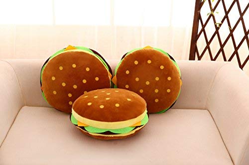 Bettli Lovely Plush Stuffed Huge Hamburger Throw Pillow #TOP3