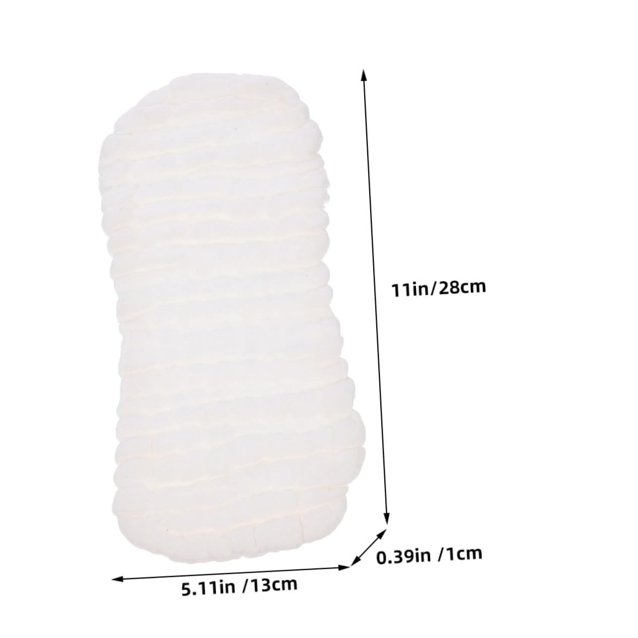 HEMOTON 32 Pièces couche de lingette bebe lavable lingette bébé lavable Langes absorbants couches doublure de couche en tissu doublure de couche réutilisable coton blanche