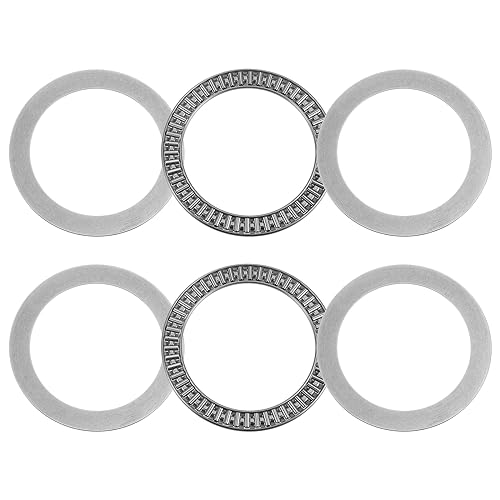 uxcell AXK90120 Thrust Needle Roller Bearings with Washers 90mm Bore 120mm OD 4mm Width 2pcs