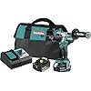 Makita XPH14T 18V LXT Lithium-Ion Brushless Cordless 1/2 Hammer Driver-Drill Kit (5.0Ah)