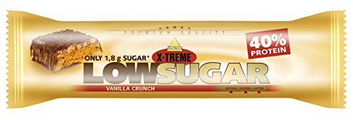 Preisvergleich Produktbild X-TREME Low Sugar Riegel , Vanilla Crunch, Display 24 x 65 g