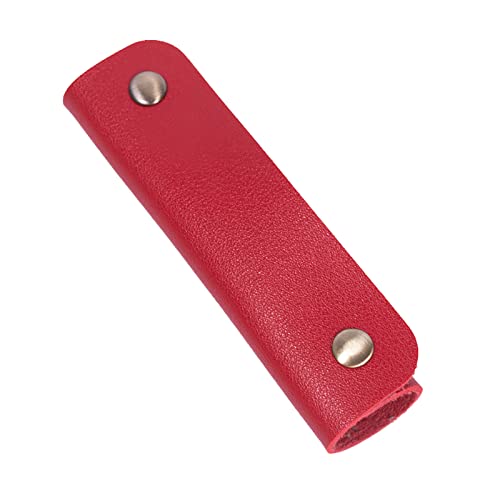 TUANTUAN 1 Pcs Handbag Handle Leather Wrap Covers Pu Leather Luggage Handle Wraps Covers Purse Wallet Handle Protectors Leather Handle Wrap Cover for Handbag Travel Bag.