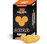 ZOROOX Pelotas de ping pong - 3 estrellas - Elección: 9 | 18 | 36 | 72 - Pelotas de tenis de mesa de alto rendimiento blanco/naranja - Experimenta el equilibrio perfecto de velocidad, giro y control -