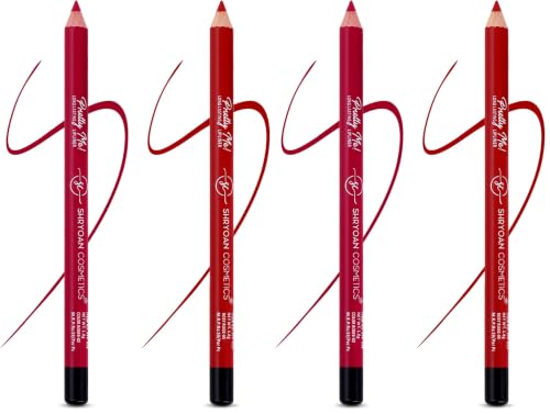 Image of Pretty Me Bold Lipliner & Eye Liner Pencil | Waterproof & Smudge Proof | Pack of 4 | Shade-02 & 05