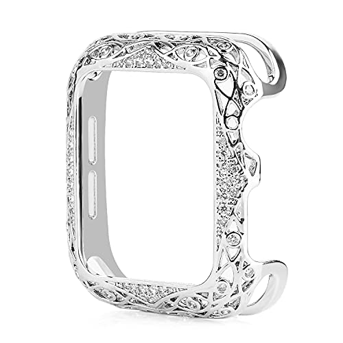Boîtier Apple Watch femme en strass idéal pour briller en soirée avec votre iWatch