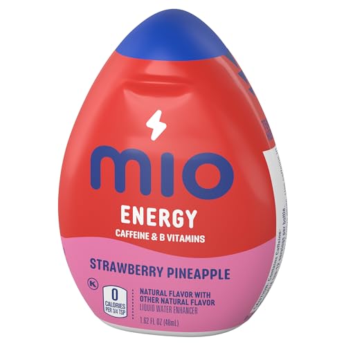 Image of MiO Energy Strawberry Pineapple Smash Naturally Flavored Liquid Water Enhancer 12 Count 1.62 fl oz