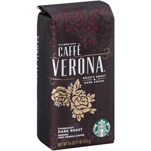 Image of Starbucks Caffe Verona Dark Roast Ground Coffee