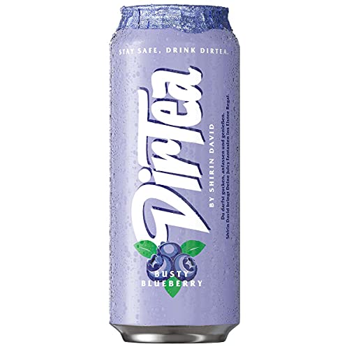 Dirtea by Shirin Davids Busty Blueberry Eistee Icetea Inc. EINWEG Pfand Cover