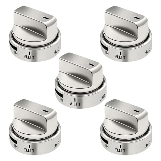 New Updated AEZ73453509 Oven Range Stove Knob Assembly Compatible with lg Universal Stove knobs Replacements AEZ72909008 AP5669773 2347547 PS7321756 etc 1 Year Warranty.