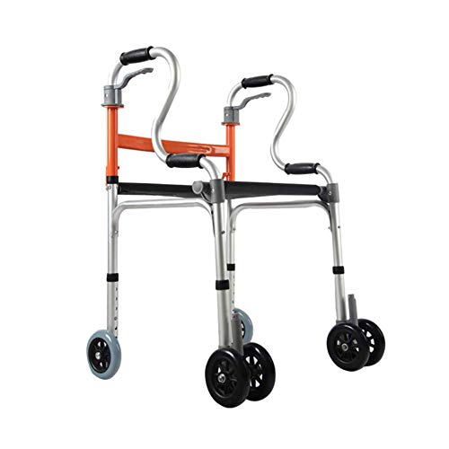HSZXQ Leggero Walker per i pedoni Anziani, disabili Four-Legged Stampella Vecchio Walker bracciolo Staffa Anziani a Piedi Frattura ausili per la deambulazione,B