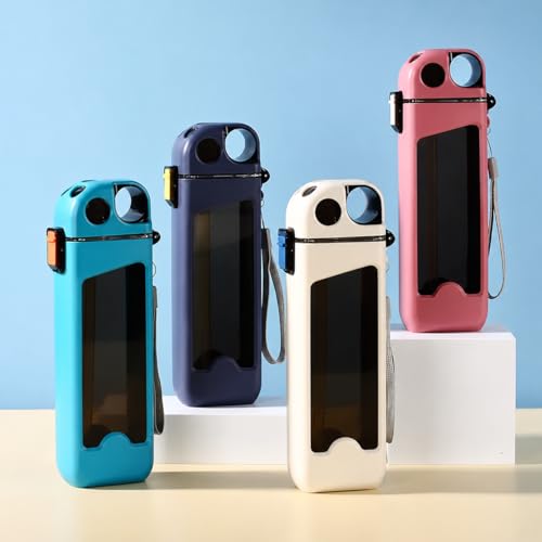 Image of Water Bottle with Screw Cap 500 ml | Leaf-Proof Gym Bottles for Adults | 100% BPA Free Water Bottle for School Kids | Ideal for Traveling & Office | Ergonomic Carry Handle