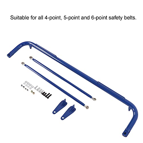 Kit barra arnés cinturón acero inoxidable 49in AMONIDA miniatura 5