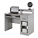 South Shore Axess Desk with Keyboard Tray, Soft Gray