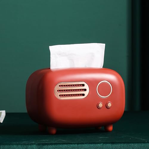 Capa de Caixa de Tecido Estilo Nórdico, Material Abs de Grande Capacidade para Mesa de Casa, Organiz