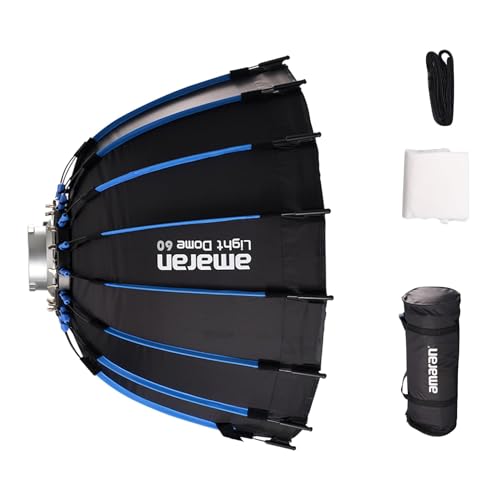 Aputure Light Dome Amaran Softbox 60cm (2ft) Circular Bowens Mount with Honeycomb Grid
