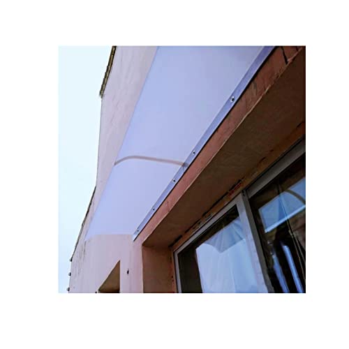 Auvent de porte d'entrée auvent de fenêtre extérieur polycarbonate imperméable mat 50