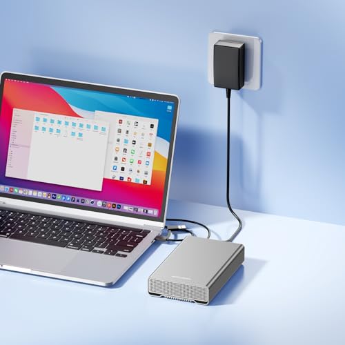 Image of Avolusion PRO-G2 16TB USB 3.2 Gen 2 (10Gbps) USB-C External Hard Drive for Windows /MacOS (Silver)