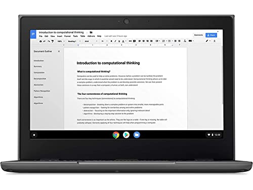 Lenovo 100E 2Nd Gen 11.6" Rugged & Spill Resistant Laptop Hd Chromebook Laptop, Mt8173 Cpu, 4Gb Lpddr3 Ram, 32Gb Emmc Tlc Ssd, 720P Hd Camera, Black, Chrome Os #TOP2
