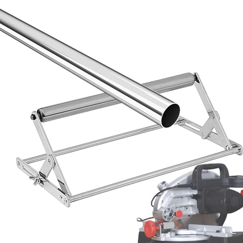 Support de scie de table portable pliable pour stabiliser vos outils sur sol irrégulier - 5