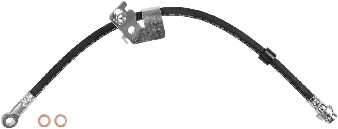 2 Front Brake Line Brake Hydraulic Hose Fits Jeep Compass Fits Jeep Patriot 2007 2008 2009 2010 2011 2012 2013 2014 2015 2016 2017