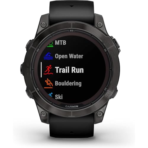 Garmin Fenix 7 Pro Sapphire Solar, GPS Smartwatch, Built-in Flashlight (Black) Bundle with 2 Year Enhanced Protection Pack - Image 5