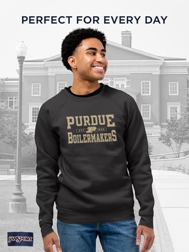 JanSport NCAA Officially Licensed Rival Crew Sweatshirt, Long Sleeve Graphic Pullover for Men & Women, Cotton-Polyester Blend Featuring Collegiate Design & Easy-On Style for Game Days, or Travel - image 2