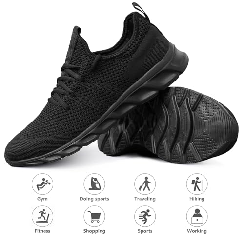 Image of Tvtaop Running Shoes Womens Sneakers Tennis Walking Workout Gym Shoes Lightweight Comfortable Trail Running