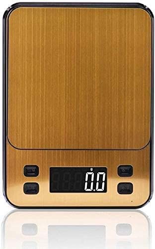Electronic Scales Digital Kitchen Scales,5kg/0.1kg Ultra-Thin Weighing Food with LCD Display,Electronic Cooking Scale,Tare Function,Auto Off (Black 10kg/1g) (Black 3kg/0.1g)