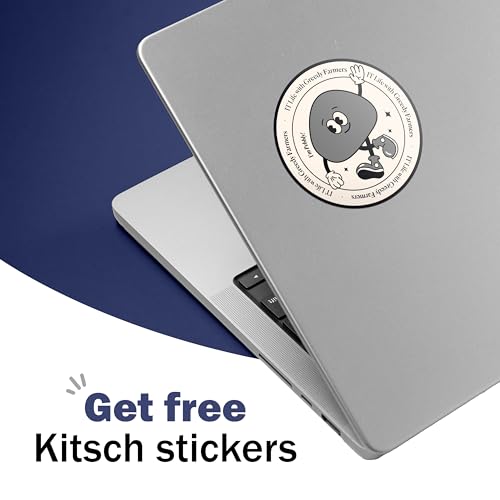Image of GREEDY FARMERS Mouse pad, Non-Slip Washable Waterproof Computer Mouse pad (Dark Grey)
