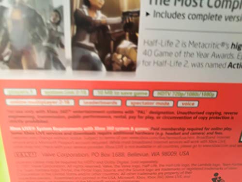 Half Life 2 Episode Two The Box Xbox 360 - vue 6