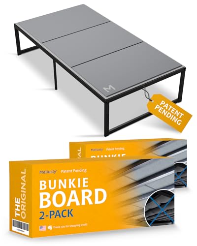 Meliusly Heavy Duty 10mm Bunkie Board Twin XL 2-Pack