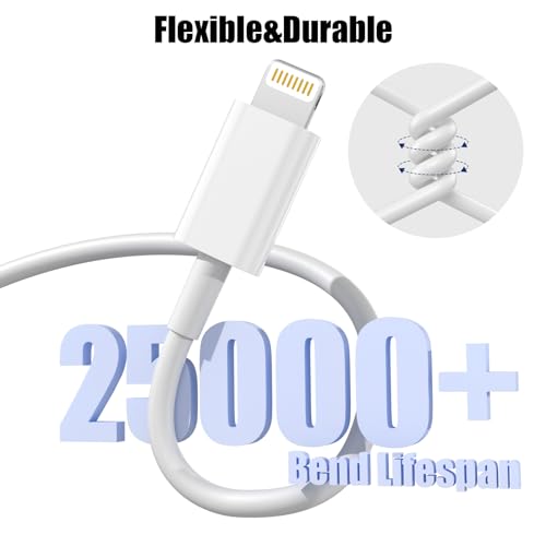 Xiaomeen XIAOMEEN- Car Apple Carplay Cable, 3Ft Car Charger Cord thumb #4