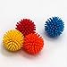 MICHLEY 18pcs Mini Multicolor Porcupine Balls, Children's Novel Decompression Massage Ball Pinched, Safe, Non-Toxic and Reusable