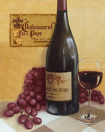 Chaleauneuf Du Pape by David Morracco 7 X 5 Poster