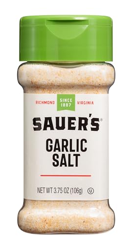 Sauer's Garlic Salt, 3.75 Ounce (Pack of 1)