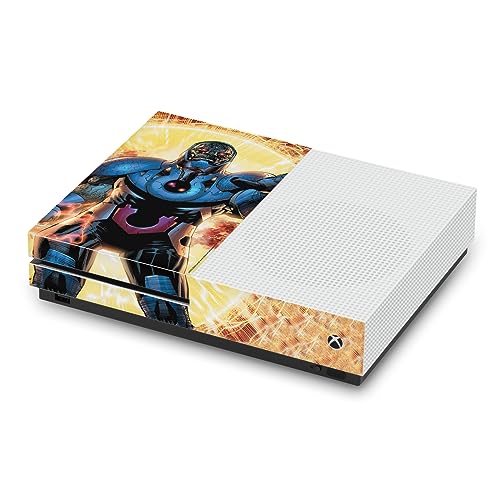 Skin Xbox One S Justice League Darkseid - Autocollant vinyle Head Case Designs pour console de jeu