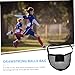 BRIGHTFUFU Basketball Mesh Carrier Bag for Single Lightweight Sports Tote for Volleyball and Soccer Shoulder Storage Bag for Gym Beach and Outdoor Activities