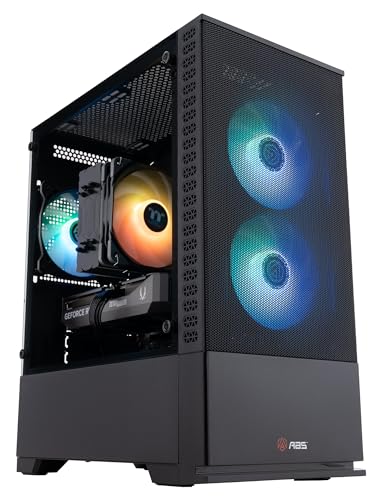 ABS Cyclone Aqua Gaming PC - Windows 11 - Core i7-14700F - GeForce RTX 5060 Ti - DLSS 4 - AI-Powered Performance - 32GB DDR5 6000-1TB M.2 NVMe SSD - CA14700F5060TI3