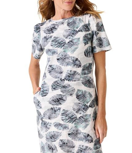 Image of NIC+Zoe Women's Falling Palms T-Shirt Dress