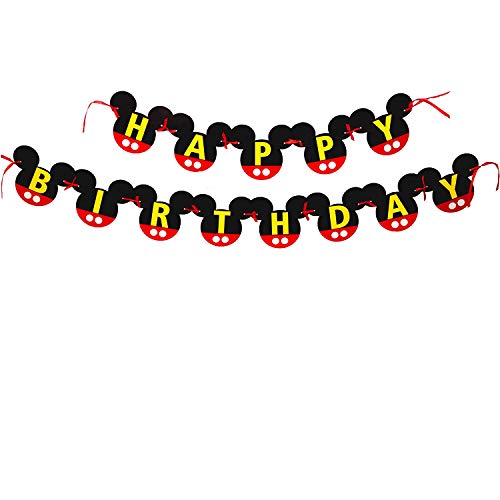 Lilly and the Bee Novelties Mouskariffic Happy Birthday Banner